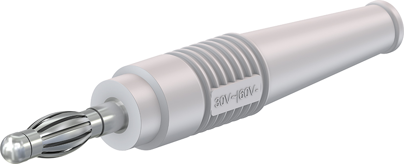 4 mm in-line plug wit - L-41 wit