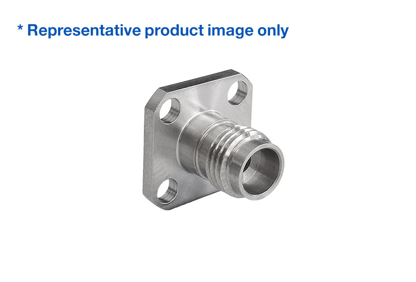 2.92mm Jack Straight 4 Hole Flange RF Connector