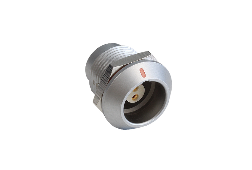 2 Contacts Fixed Socket 1Y Series Push Pull Connector