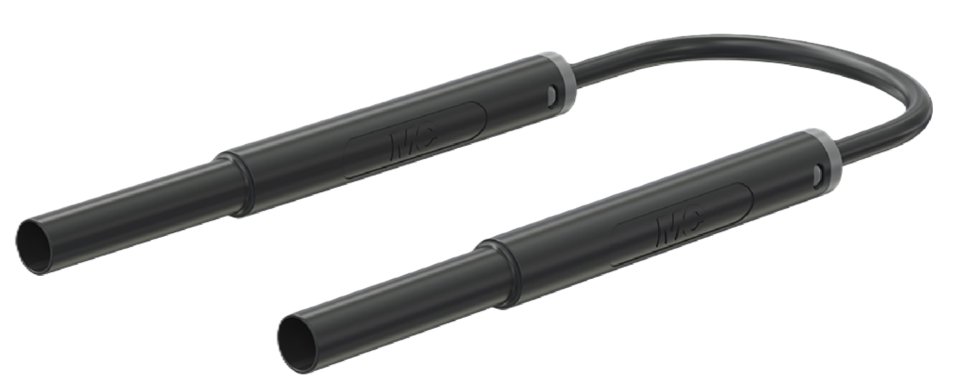 MULTILAM-stekker Ø 4 mm met  isolerende huls aan beide uiteinden.