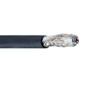 BUS WIRE ZWART PUR SHIELD 2x0.25+2x0.34 UL