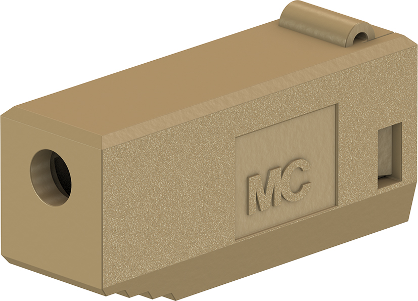 2 mm isolator bruin - KT205 bruin
