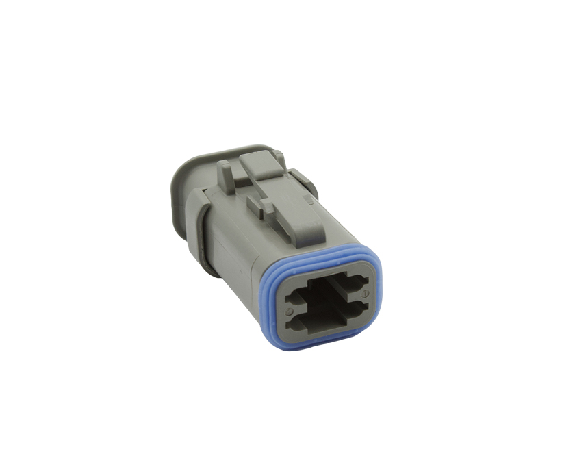 4 Contacts Male Standard Rectangular Grey Connector - SBA