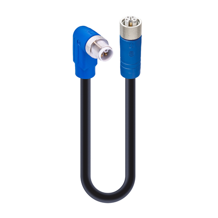 M12 Power Double-Ended Cordset