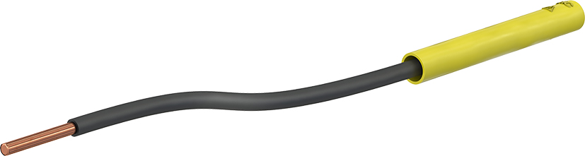 4 mm adapter geel - A-SLK4-R geel