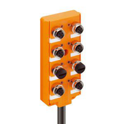 ASB met FIXCON-connector; 8 poorten; LED; STL331