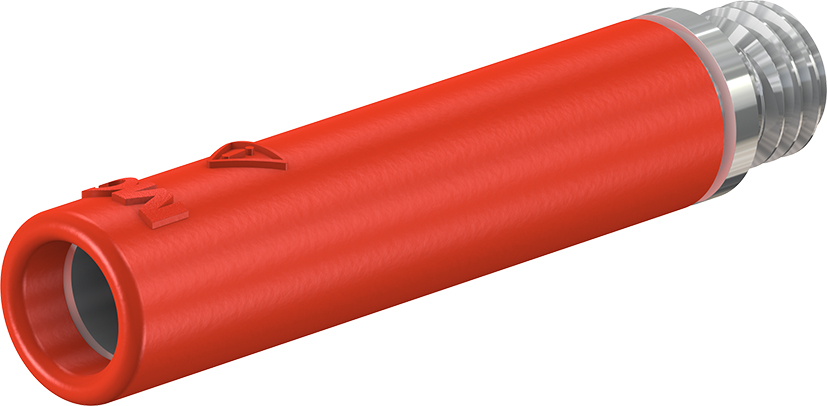 4 mm fitting rood - B4-E-M5-I rood