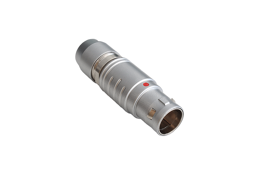 2 Contacts Straight Plug 2X Series Push Pull Connector