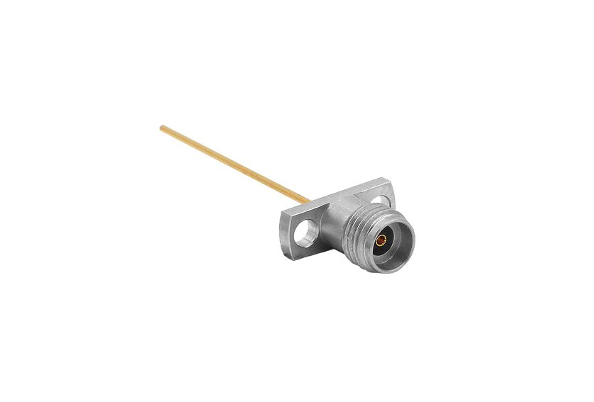 2.92mm Jack Straight 2 Hole Flange RF Connector