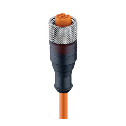 M12 Standaard Sensor/Aktuator Enkelzijdig Snoer