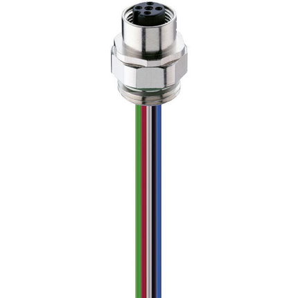 M12 Standaard Sensor/Actuator Inbouwstekker