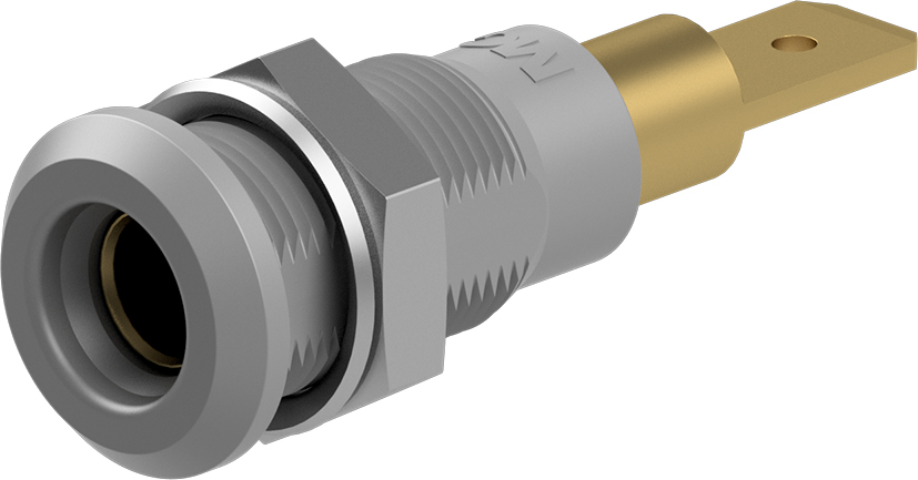 4mm grijze fitting - LB4H-IF/A grijs