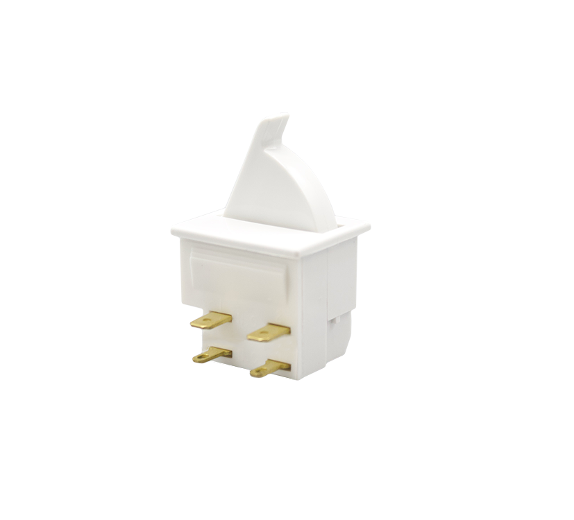 3141 Series D.P. On On (Momentary) 4.8 x 0.5 QC + 2.8 x 0.8 Tab Termination 23mm Actuator White 1 Gloss