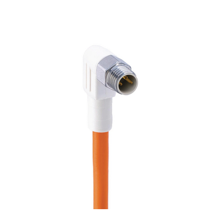 M8 F&amp;B (Wash-Down) Sensor/Actuator Enkeloorige Kabel