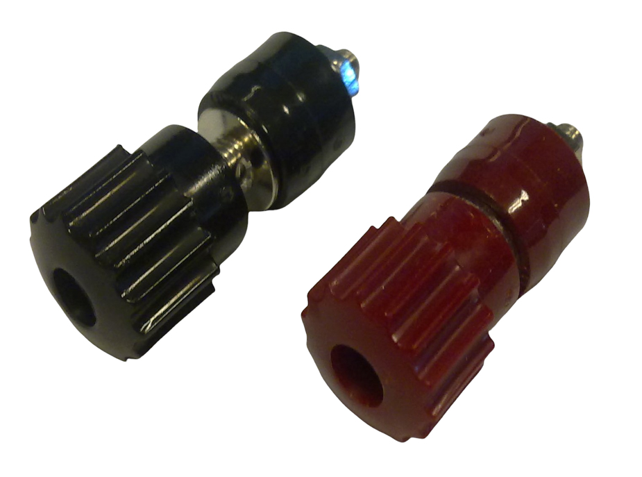 4 mm aansluitklem 16 Amp.