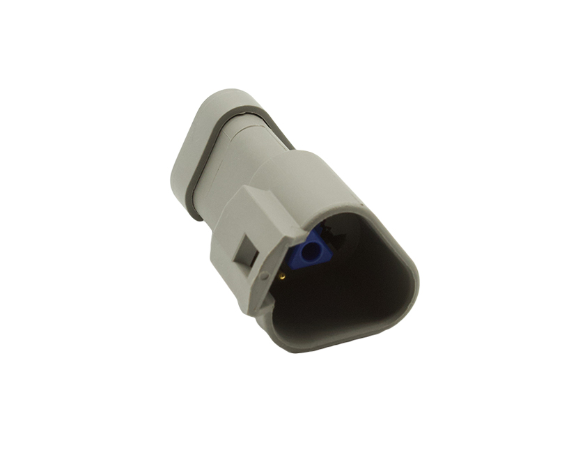 3 Contacts Female Standard Rectangular Grey Connector - TER
