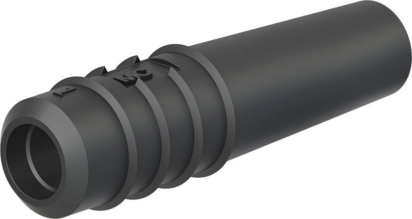 2 mm isolator zwart - KT2-S zwart