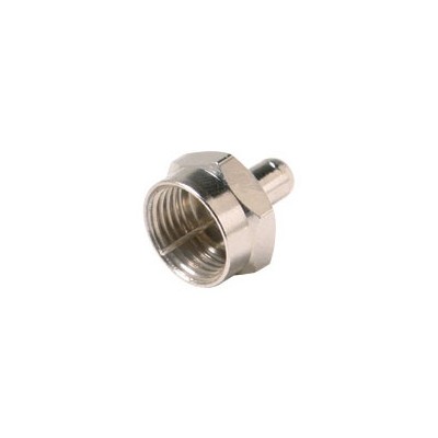 F-afsluitweerstand mannelijke connector