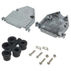 25 Pol. D-Sub Metalen Kap