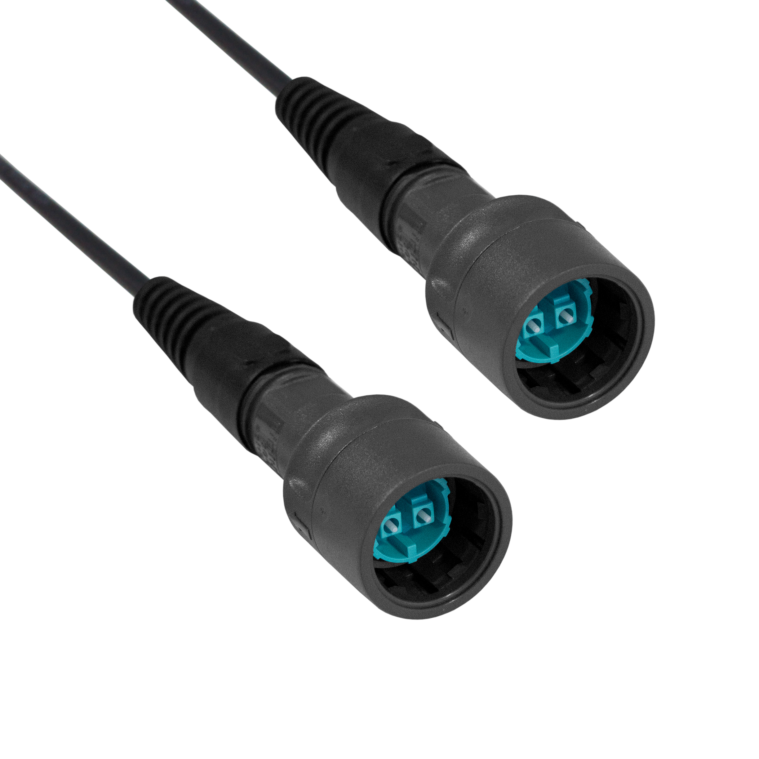 200 M, OM3 Multi Mode, Cabled, Flex fiber connector