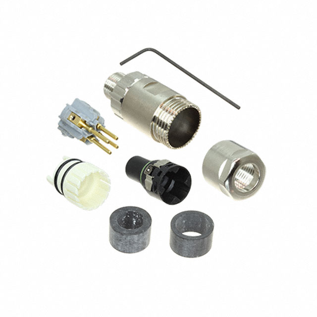M12 Power veld monteerbare connector