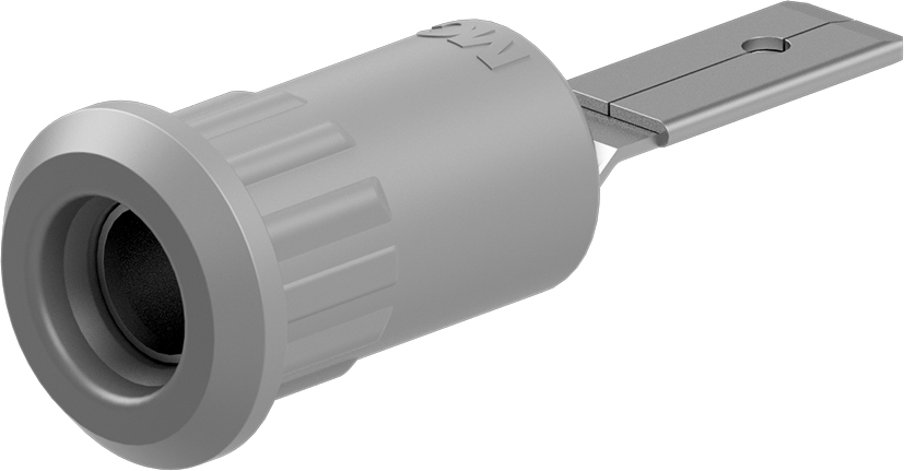 4mm socket grijs - EB4-IFA/N grijs