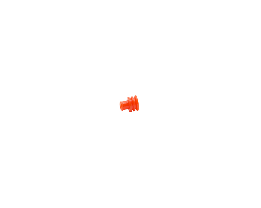Red Single Wire Seal - Cable entry: 2.5-3.3mm