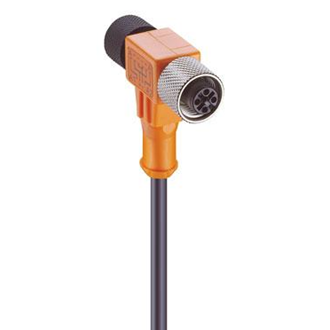 T-Splitter, Sensor/Actuator, dubbele M12 3-polige female, met Zwarte PUR-kabel