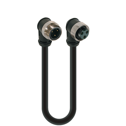 Mini Power Double-Ended Cordset