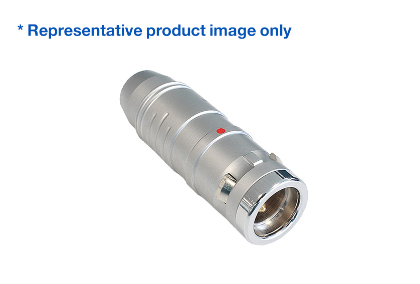 6 Contacts Straight Plug 3Y Series Push Pull Connector