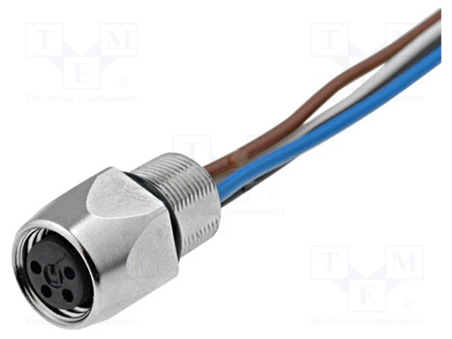 M8 Standaard Sensor/Actuator Contrastekker