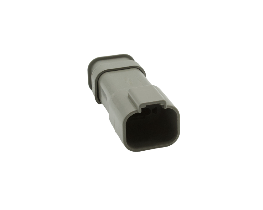 4 Contacts Female Standard Rectangular Grey Connector - SBA