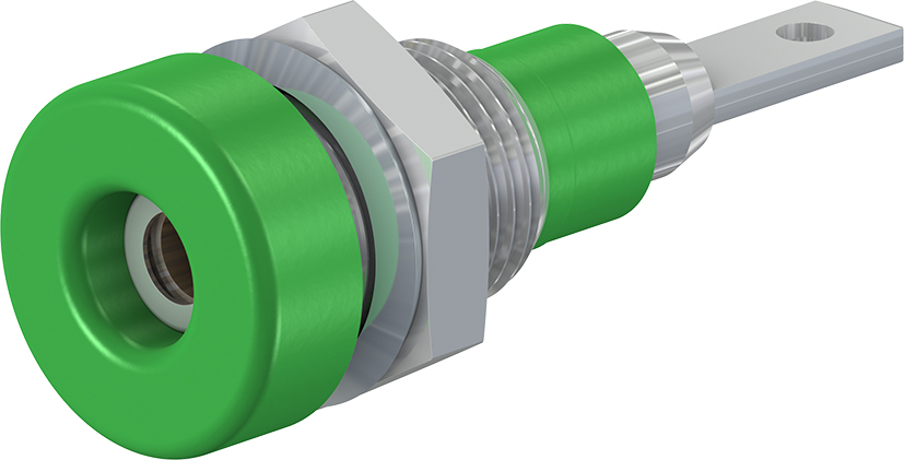 2 mm socket groen - LB-IF2R groen - zeshoekmoer