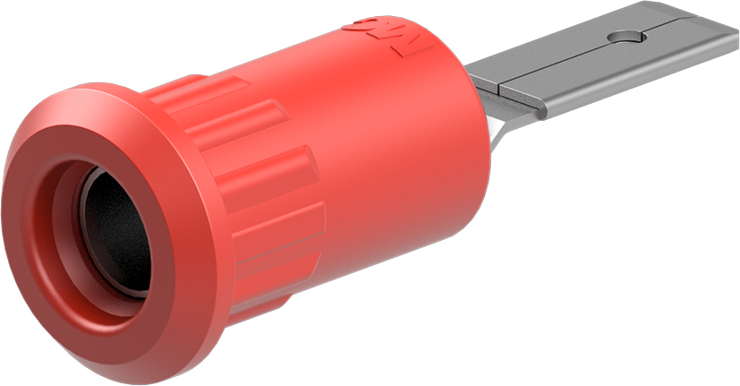 4mm stopcontact rood - EB4-IFA/N rood