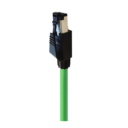 Fast Ethernet Cat5e Data Enkelzijdige Cordset