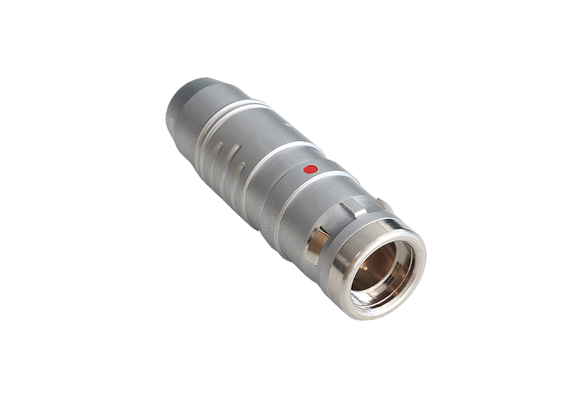2 Contacts Straight Plug 2Y Series Push Pull Connector
