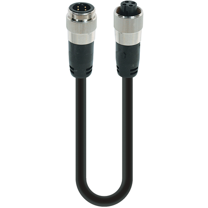 Mini Power Double-Ended Cordset