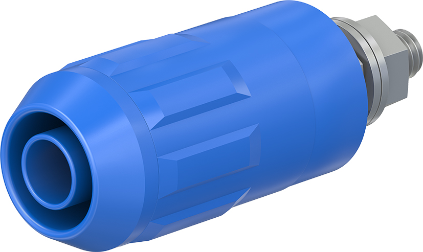 4 mm universele blauwe sokkel - XUB-G blauw