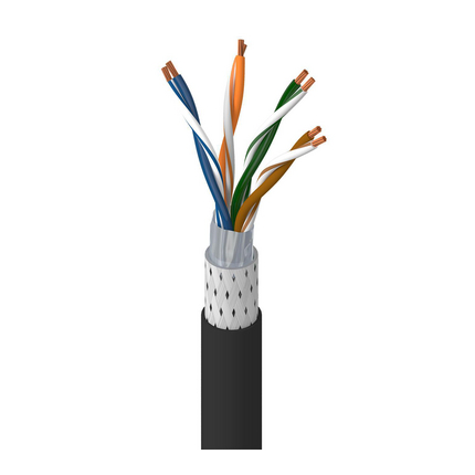 Industrie patch kabel soepel SF/UTP Cat.5E PUR