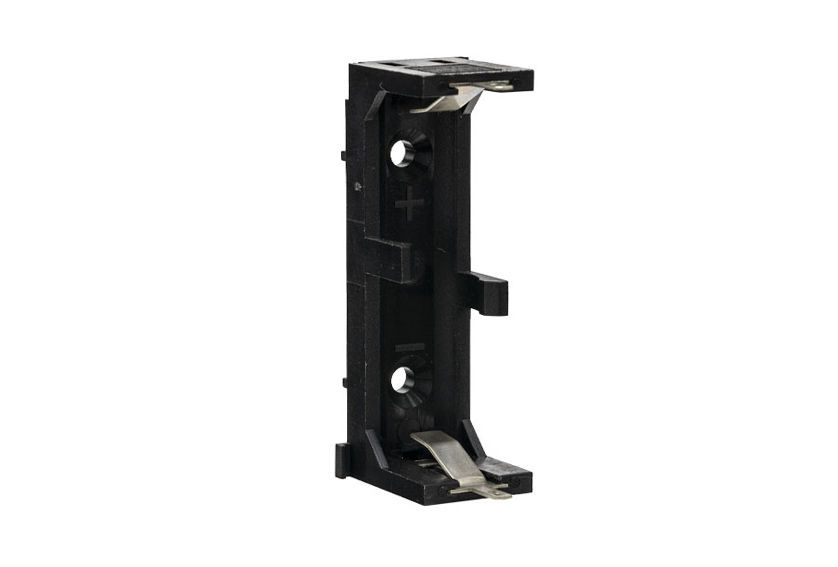 AA/R6 Size PCB/Base Mounting Battery Holder - 1 Cell