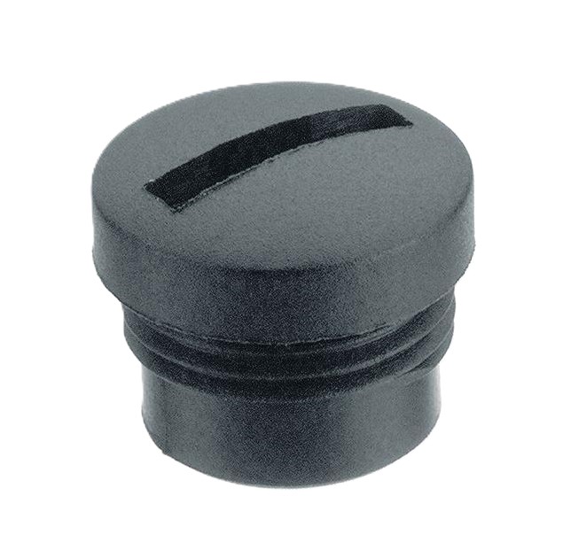 Accessoire, M12-stofkap, voor aansluiting op M12-vrouwelijke connector