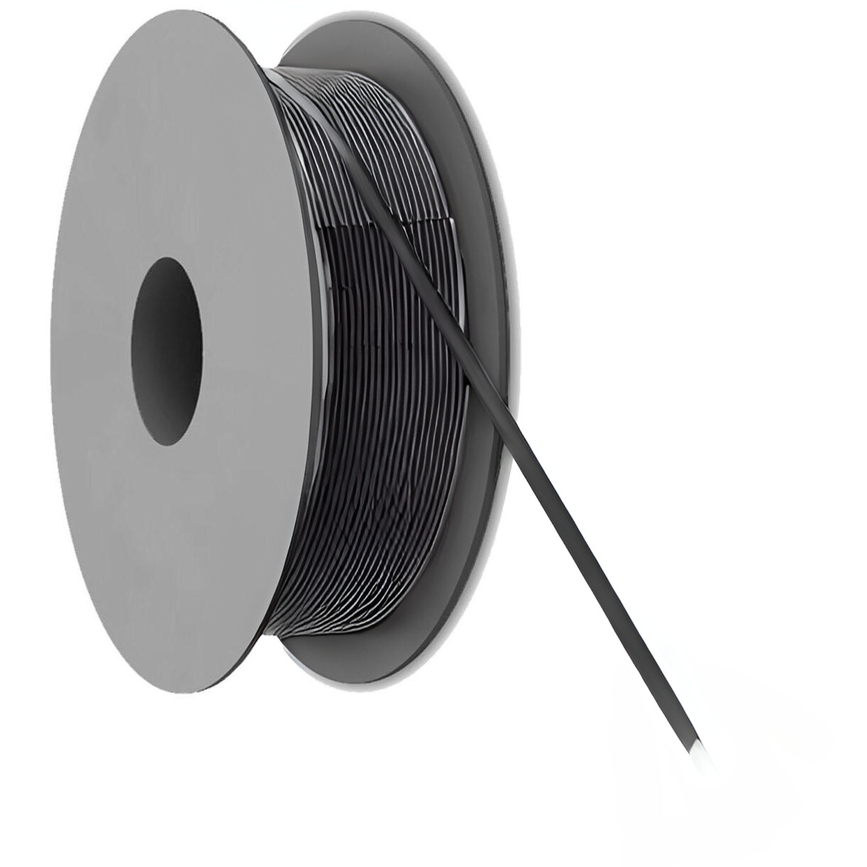 PVC hoogstroomdraden FLEXI-S 4,0 zwart (100 meter)