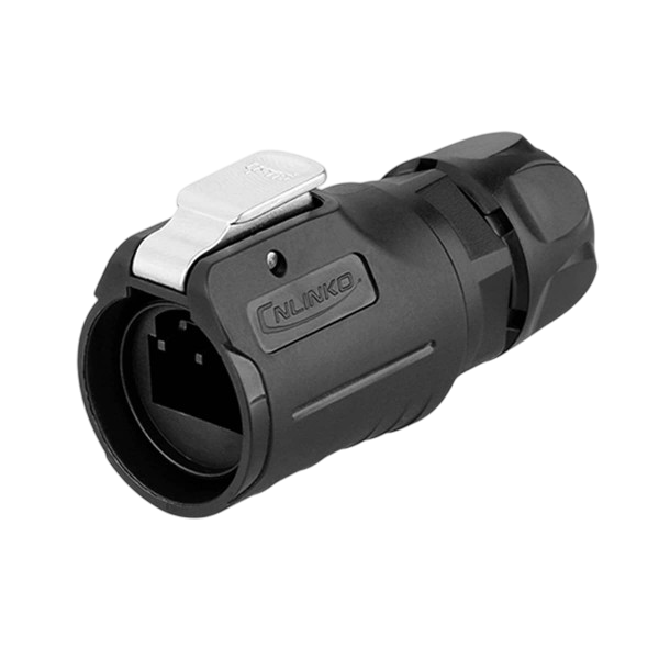 LP16 RJ45 behuizing Snelle vergrendeling IP67/68 kunstof