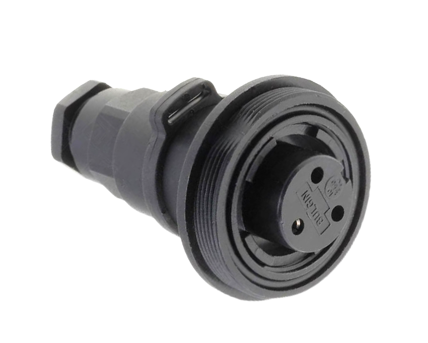 Cable Connector 3 pole female inline staight IP69K