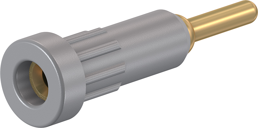 2 mm socket grijs - EB2-A grijs