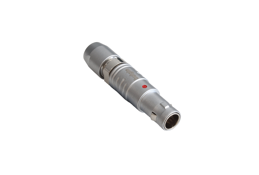 4 Contacts Straight Plug 00 Series Push Pull Connector