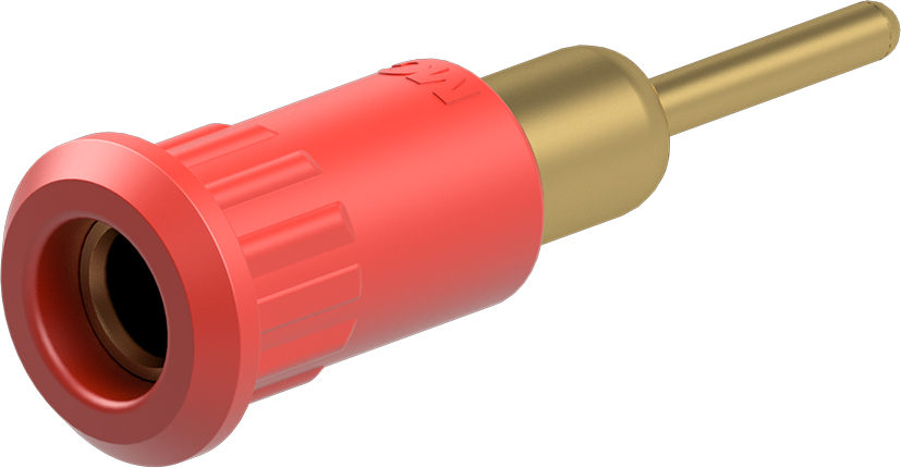 4mm socket rood - EB4-IR/A rood