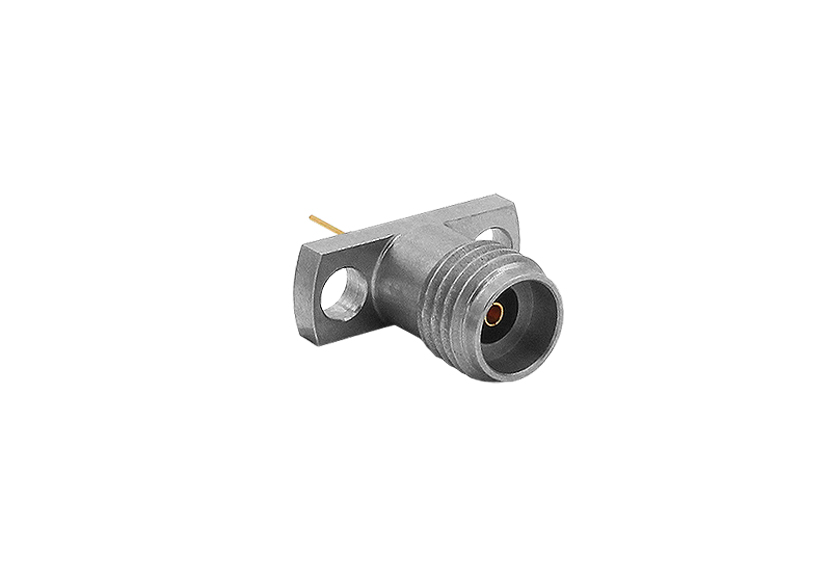 2.92mm Jack Straight 2 Hole Flange RF Connector
