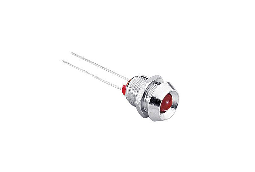 DX0998 Series Recessed Profile Chrome Plated Brass Bezel Red/Green/Amber Tri-Colour LED