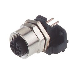 M12 Standaard Sensor/Aan/uit Receptacle Connector